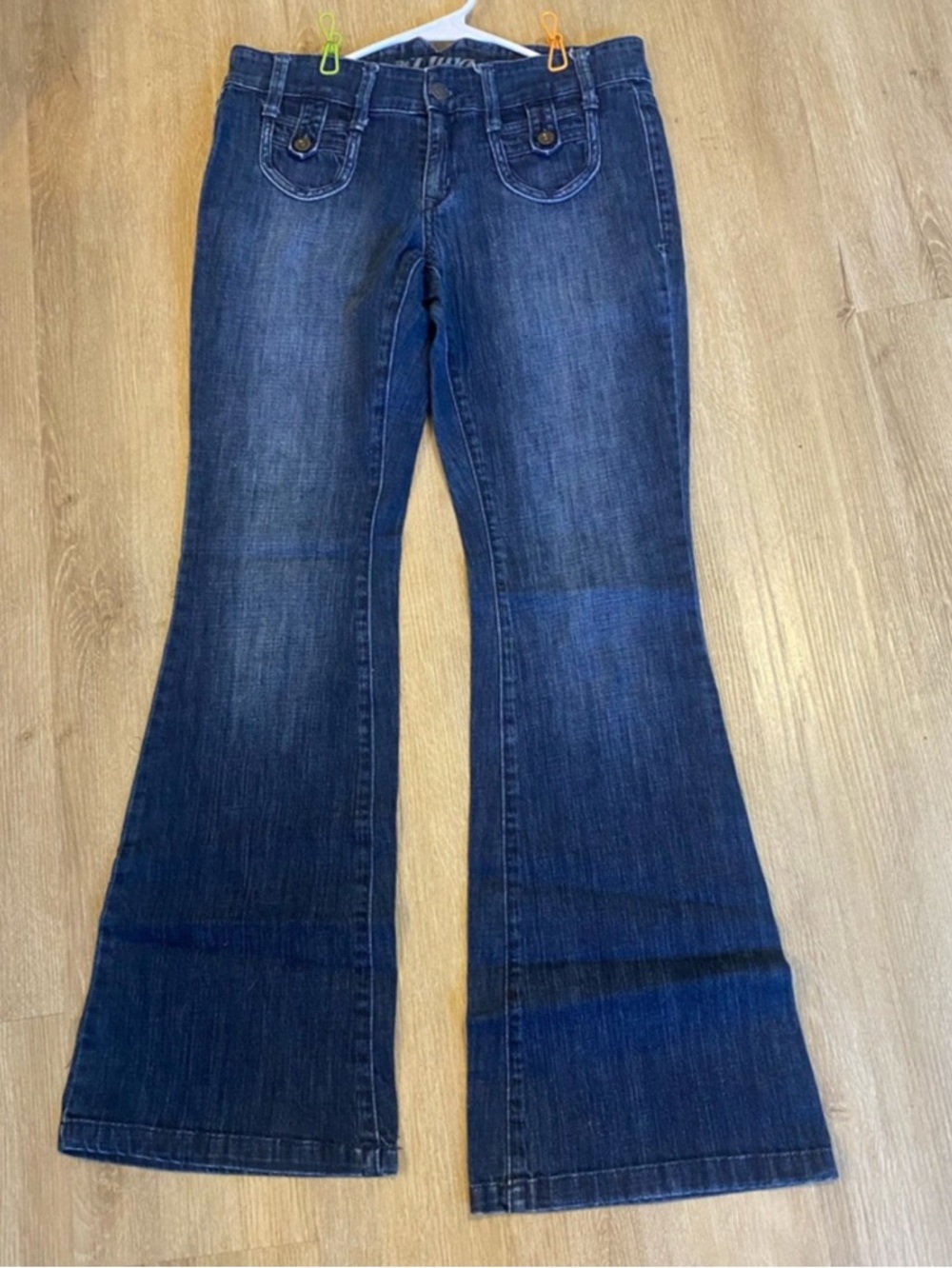 Diva Dark Old Navy Indigo Flared Jeans Size 12